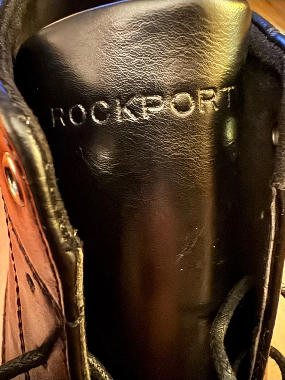 Rockport Men’s Black Chukka Boots Lace Up Comfort Casual Workwear Size 8.5